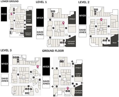 emporium melbourne map